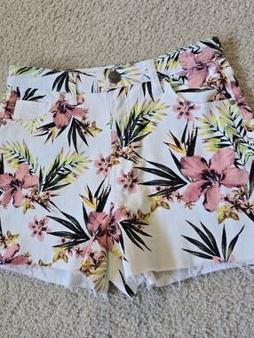 NoBo Floralcore Denim Shorts Womens Size 7